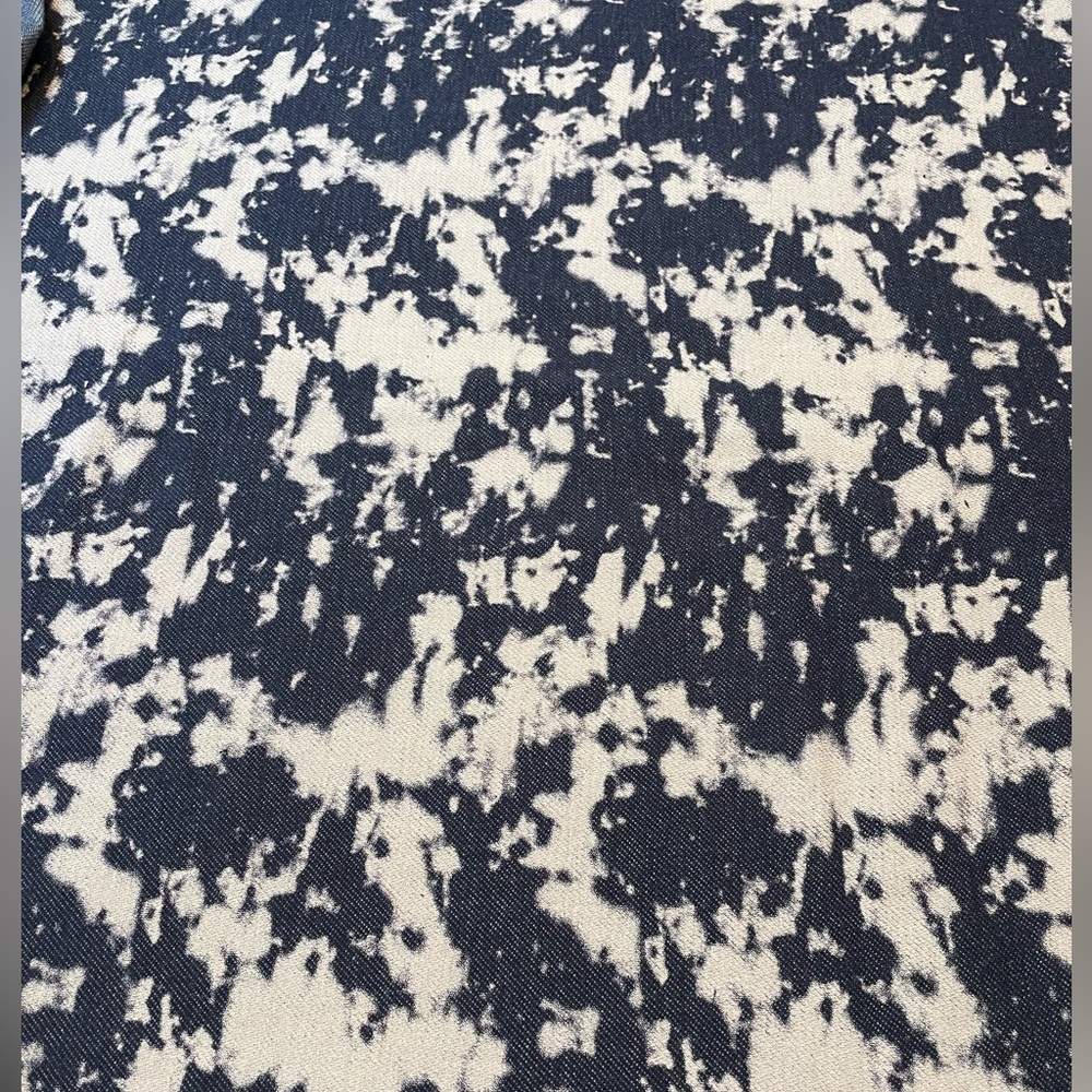 1 Ydx60” + 1 Ydx14” acid wash French terry knit fabric 4 way stretch